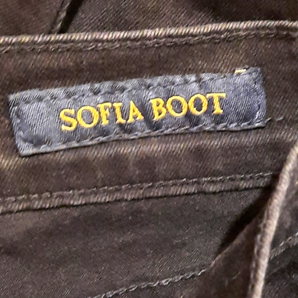 Lucky Brand Sophia Bootcut Black Cotton Pants size 6 - Picture 9 of 12